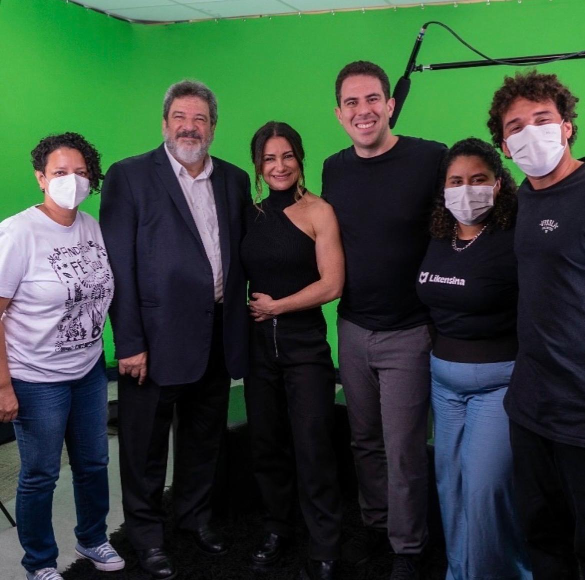 Mônica Durão nos bastidores do digital